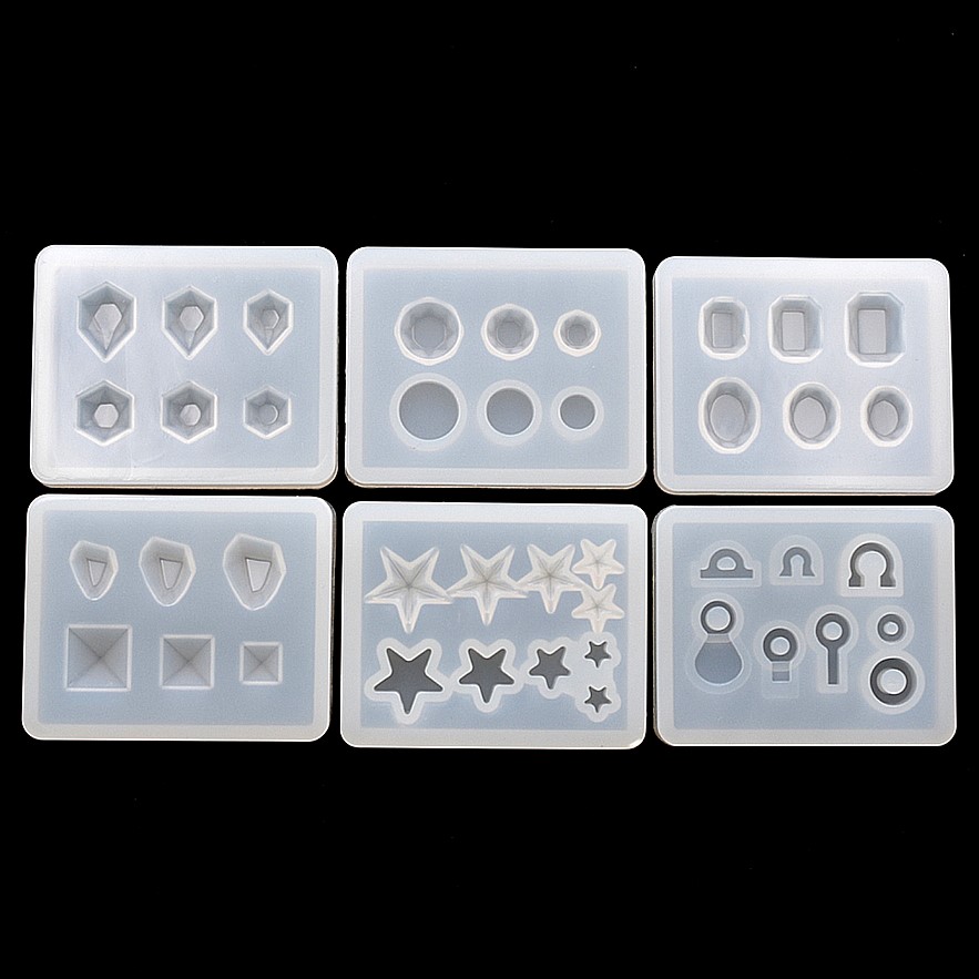 Nail Art Love - SNASAN かわいいビーズシリコンモールドイヤリング手作り DIY ジュエリーメイキングネイルアート素敵なビーズ樹脂シリコンモールド