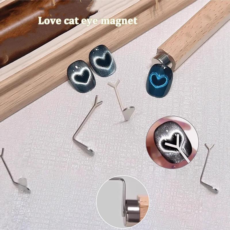 Y 字型ネイルマグネットスティックラブハートキャットアイネイ - Nail Art Love のレビューと価格
