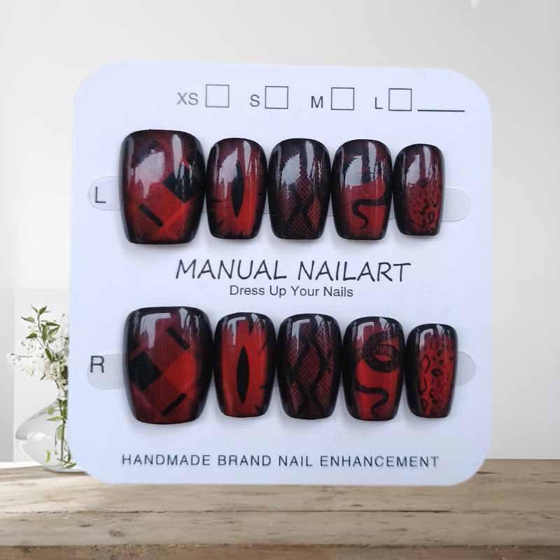 10個入り ダークスタイル クールウィンド ピーコック エメ - Nail Art Emerald Blue のレビューと価格