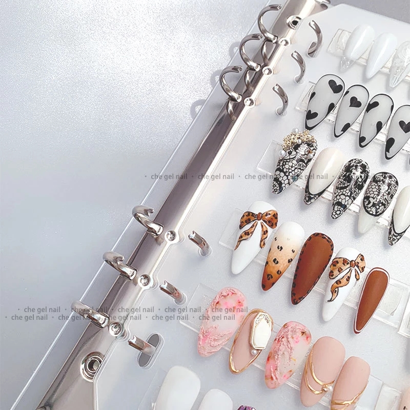 ネイルのヒントアート展示収納ブックマットネイルジェルポリッシ - Nail Art Vector のレビューと価格