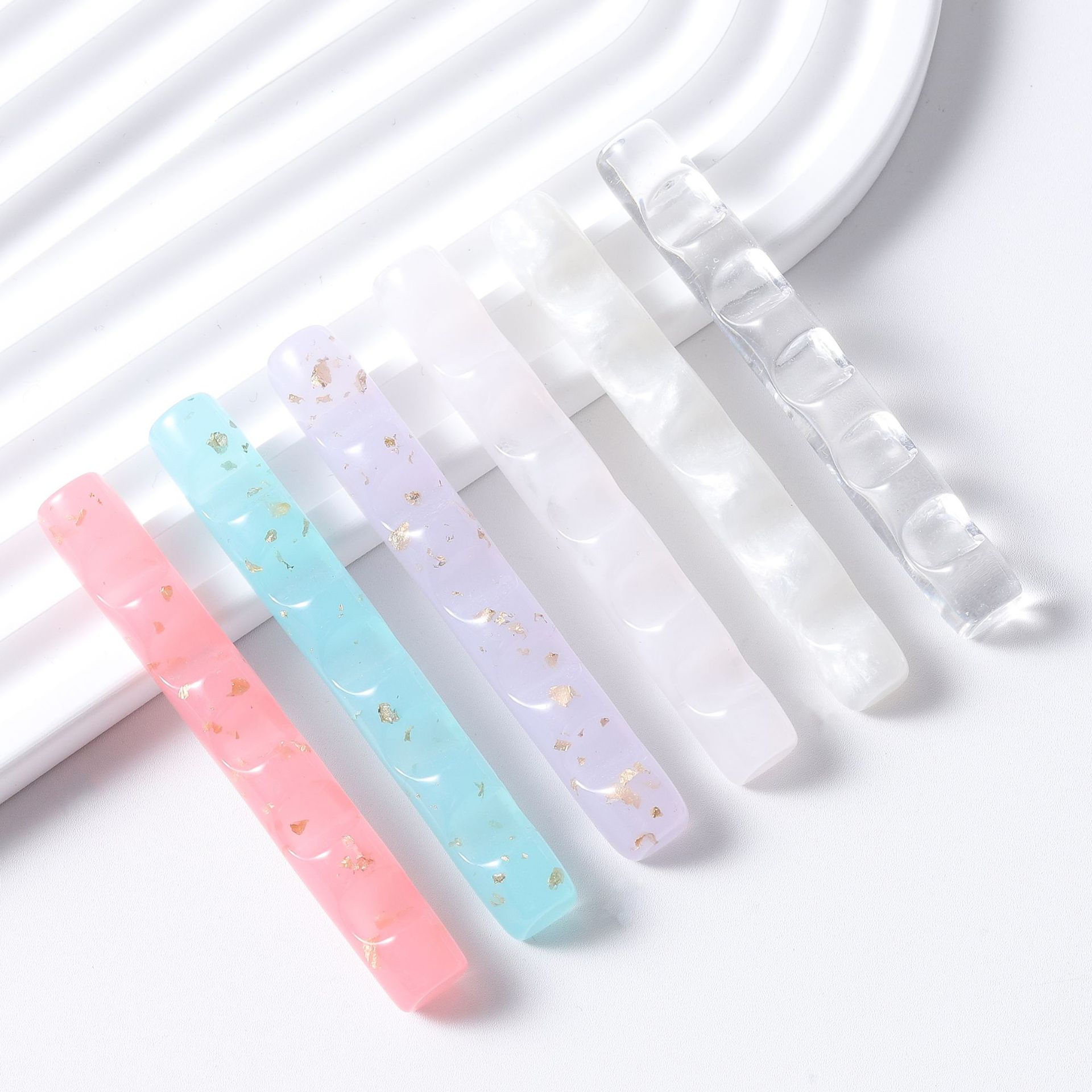5グリッドネイルブラシホルダー スタンド サロンペンラック  - Nail Art Vector のレビューと価格