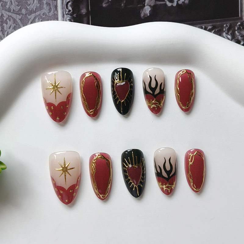 10個入り レディース ハロウィンパーティー テーマ パープ - Nail Art Eye Cat のレビューと価格