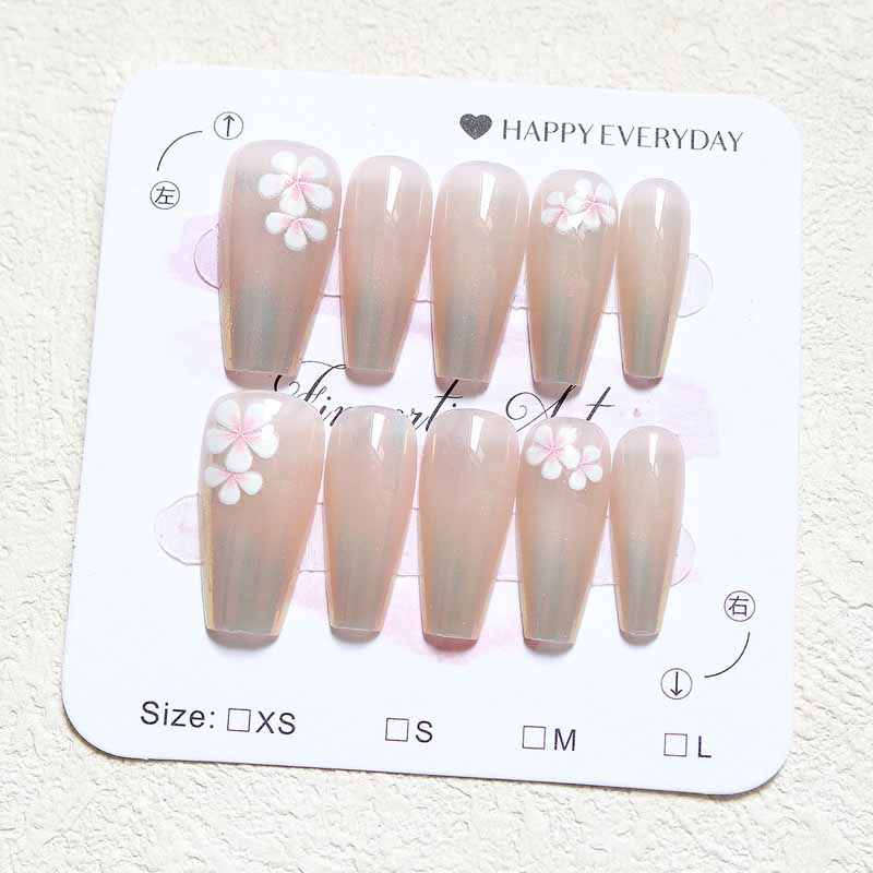 10枚入り レディース フレンチスタイル ハイエンド 3Dレ - Nail Art Eye Cat のレビューと価格