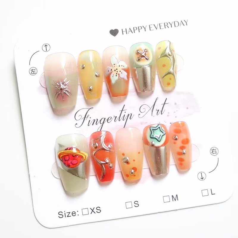 10枚入り レディース フレンチスタイル ハイエンド 3Dレ - Nail Art Eye Cat のレビューと価格