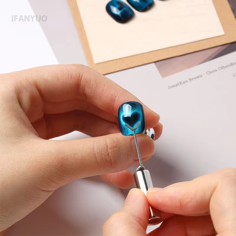 1/4個入りY字型ハート型マグネット補助ツール、ネイルマグネ - Nail Art Love のレビューと価格