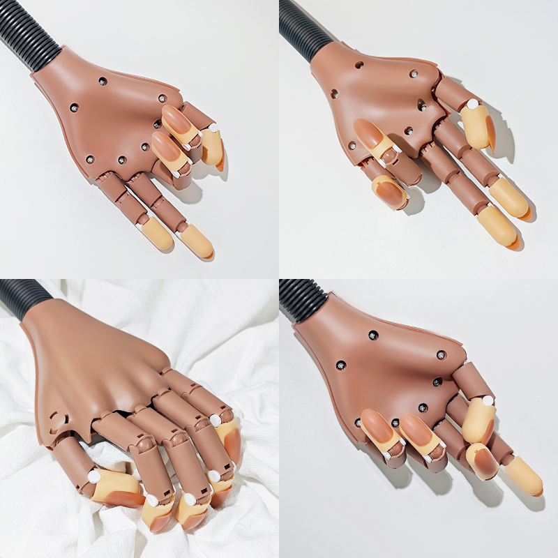 ネイル練習用ハンド 可動パーツ チップ アート用品 ツール  - Nail Art Vector のレビューと価格