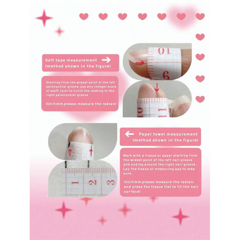 10個入り手作りピンクのプレスオンネイル、ショートオーバルネ - Nail Art Cat Eye Pink のレビューと価格