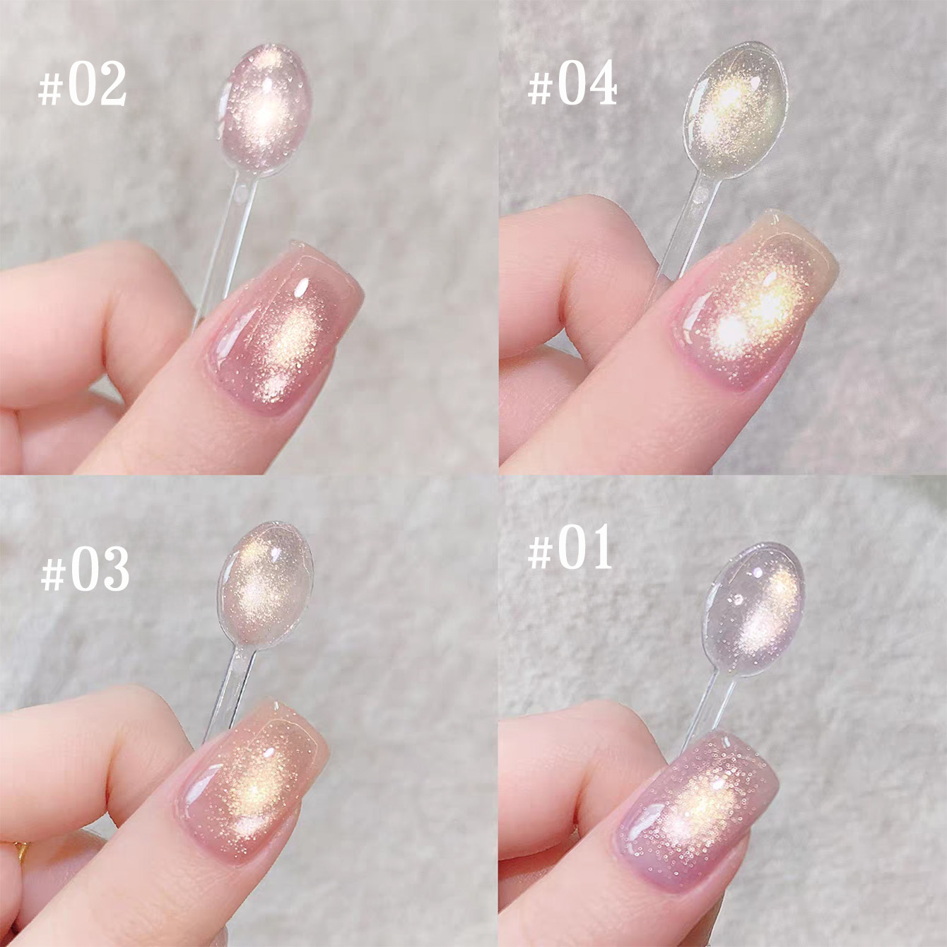 1個入り TC ピンクゴールデンアイジェルネイルポリッシュ  - Nail Art Cat Eye Pink のレビューと価格