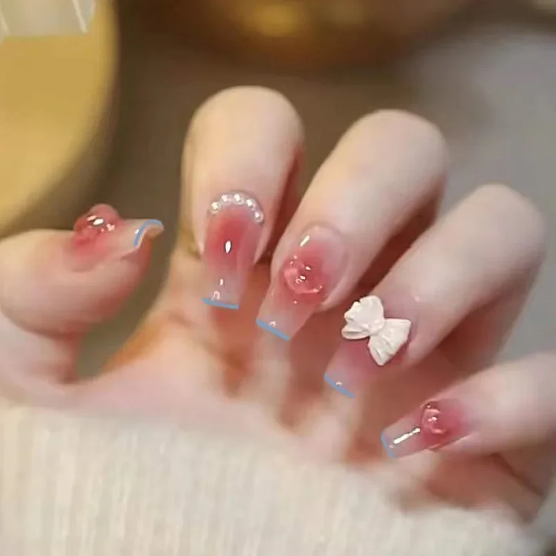 人工蝶ネクタイ,正方形,マニキュアアクセサリー,バレリーナ, - Nail Art Love のレビューと価格