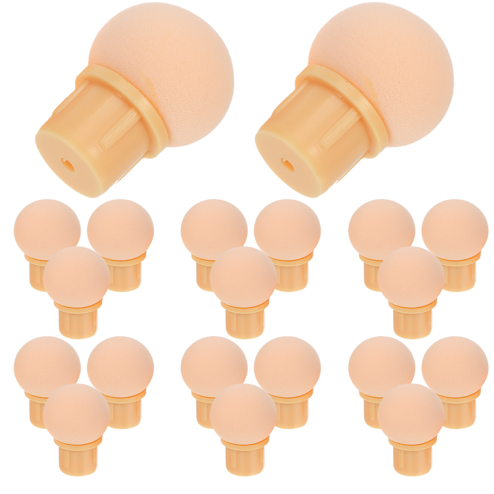 50個入りネイルアートスポンジヘッド、柔らかく再利用可能なブ - Nail Art Ombre のレビューと価格