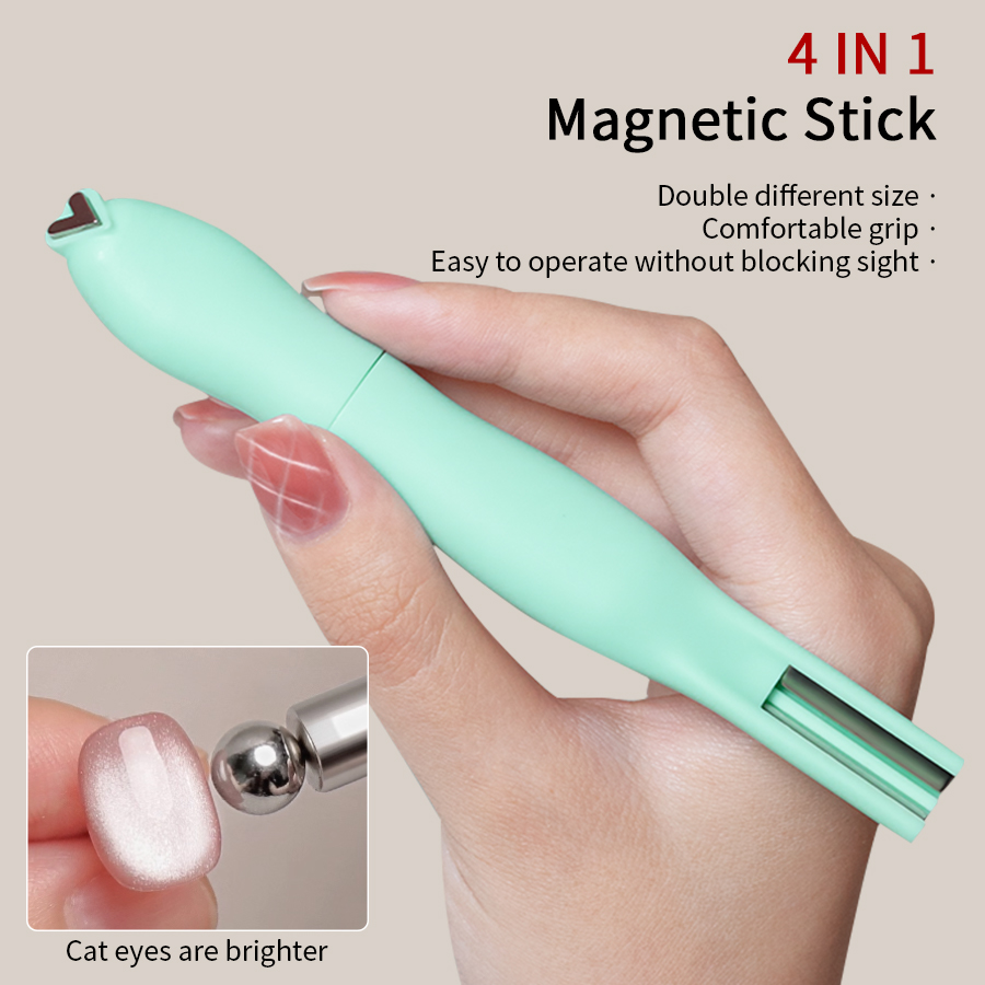 RSNAIL 4 in 1キャッツアイネイルマグネット 3D - Nail Art Love のレビューと価格